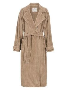 Herrlicher Sztruksowa kurtka przejściowa "Theodore" w kolorze beżowym rozmiar: S. Brązowe kurtki Herrlicher, s, bez wzorów, z bawełny, bez kaptura. Za 382,99 zł.