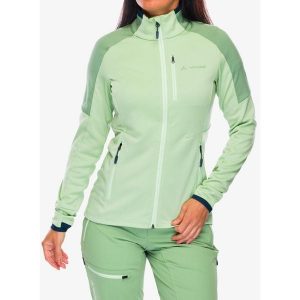 Bluza polarowa damska Vaude Elope Fleece Jacket II. Zielone bluzy Vaude, m, bez wzorów, z polaru, bez kaptura. Za 379,49 zł.