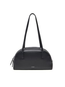 Calvin Klein Torebka Ck Glide Elongated Shoulder Bag K60K612819 Czarny. Czarne torebki klasyczne Calvin Klein, bez wzorów, ze skóry, bez dodatków. Za 379,99 zł.