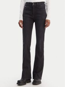 G-Star Raw Jeansy D21290-A634 Czarny Flare Fit. Czarne jeansy G-Star Raw, bez wzorów, z bawełny. Za 469,99 zł.