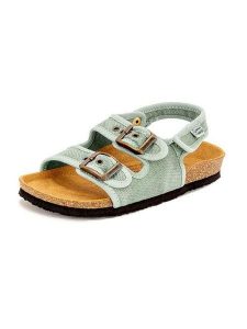 Natural world Sandały w kolorze turkusowym rozmiar: 29. Niebieskie sandały Natural World, bez wzorów, z otwartym noskiem, bez obcasa, bez zapięcia. Za 121,99 zł.