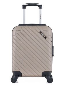 BlueStar Walizka "Cité" w kolorze beżowym - 32 x 46 x 20 cm rozmiar: onesize. Brązowe walizki BlueStar, bez wzorów, z materiału. Za 108,99 zł.