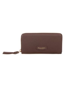 Marc O´Polo Portfel w kolorze ciemnobrązowym - 20 x 10 x 3 cm rozmiar: onesize. Brązowe portfele bez wzorów. Za 169,95 zł.