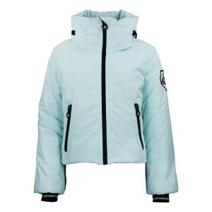 Kurtka damska Peak Mountain Ally. Niebieskie kurtki Peak Mountain, na zimę, bez wzorów, bez kaptura. Za 588,55 zł.