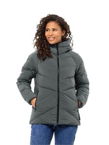Jack Wolfskin Kurtka puchowa w kolorze zielonym rozmiar: S. Zielone kurtki Jack Wolfskin, s, bez wzorów, z puchu, bez kaptura. Za 571,03 zł.