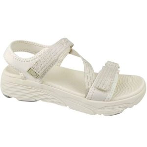 Sandały Lee Cooper LCW-24-03-2331LA beżowy. Brązowe sandały bez wzorów, z materiału, bez obcasa, bez zapięcia. Za 306,16 zł.