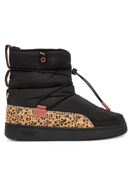 Puma Śniegowce Snowbae Wns Animal Flair 402654 01 Czarny. Czarne buty zimowe Puma, z materiału, bez obcasa, bez zapięcia. Za 279,99 zł.