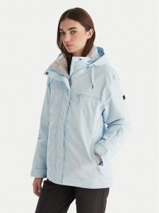 Roxy Kurtka narciarska ERJTJ03530 Niebieski Regular Fit. Niebieskie kurtki sportowe Roxy, na zimę, s, bez wzorów, z syntetyku, bez kaptura, narciarskie. Za 599,99 zł.