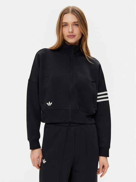 Adidas Bluza Neuclassics JI8495 Czarny Oversize. Czarne bluzy ADIDAS, l, bez wzorów, z syntetyku, bez kaptura. Za 349,99 zł.