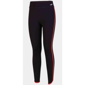 Legginsy Joma Combi Torneo długie damskie, XL, czarny/koral. Brązowe legginsy JOMA, bez wzorów, długie. Za 177,99 zł.