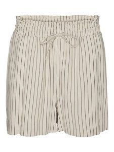 Vero Moda Szorty w kolorze beżowo-czarnym rozmiar: XL. Brązowe szorty Vero Moda, bez wzorów, z wiskozy, klasyczne, z podwyższonym stanem. Za 74,95 zł.