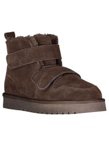 Geographical Norway Botki zimowe "Oscratch" w kolorze brązowym rozmiar: 39. Brązowe botki Geographical Norway, na zimę, bez wzorów, z futra, bez obcasa, bez zapięcia. Za 161,95 zł.