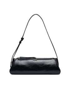Guess Torebka Xeba Mini HWTC97 31720 Czarny. Czarne torebki klasyczne Guess, z aplikacjami, ze skóry, bez dodatków. Za 364,99 zł.