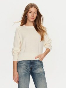 ViCOLO Sweter 77012S Écru Regular Fit. Białe swetry klasyczne ViCOLO, s, z kaszmiru, bez kołnierzyka. Za 597,99 zł.