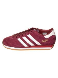 Adidas Skórzane sneakersy "Country Japan" w kolorze czerwonym rozmiar: 44. Czerwone trampki ADIDAS, bez wzorów, bez zapięcia. Za 342,60 zł.