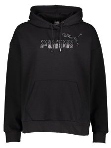 Puma Bluza "Essentials+" w kolorze czarnym rozmiar: L. Czarne bluzy Puma, l, bez wzorów, z kapturem. Za 136,13 zł.