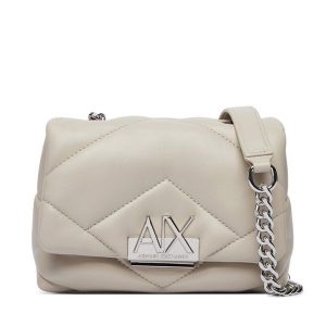 Torebka Armani Exchange. Brązowe listonoszki Armani Exchange, bez wzorów, bez dodatków. Za 589,99 zł.