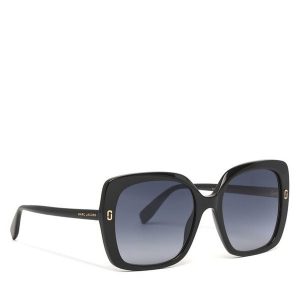 Okulary przeciwsłoneczne Marc Jacobs. Czarne okulary przeciwsłoneczne Marc Jacobs. Za 584,99 zł.