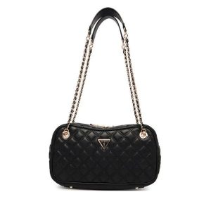 Torebka Guess. Czarne torebki klasyczne Guess, z aplikacjami, bez dodatków. Za 639,99 zł.