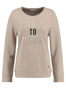 KEY LARGO Bluza "Wear" w kolorze beżowym rozmiar: S. Brązowe bluzy KEY LARGO, s, bez wzorów, bez kaptura. Za 87,81 zł.