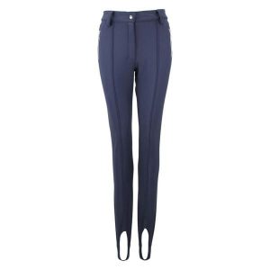 Damski softshellowy kombinezon narciarski Peak Mountain Afizzli. Niebieskie kombinezony Peak Mountain, na zimę, bez wzorów, sportowe, bez kołnierzyka, bez ramiączek. Za 347,50 zł.