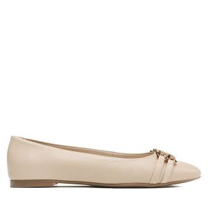 Baleriny Lasocki. Brązowe balerinki Lasocki, bez wzorów, bez obcasa, bez zapięcia. Za 144,99 zł.