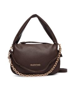 Valentino Torebka Saphira Re VBSA6E08 Brązowy. Brązowe torebki klasyczne Valentino, bez wzorów, ze skóry, bez dodatków. Za 679,99 zł.