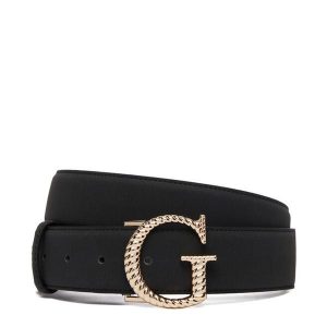 Pasek Guess. Czarne paski Guess, z aplikacjami. Za 234,99 zł.