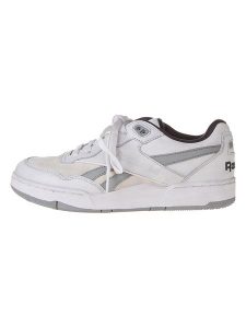 Reebok Skórzane sneakersy "BB 4000 II" w kolorze szarym rozmiar: 41. Szare trampki Reebok, bez wzorów, bez zapięcia. Za 371,43 zł.