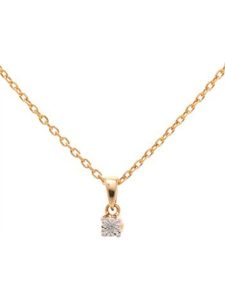 Maison héritage PARIS Złota zawieszka "Brillantine" z diamentem rozmiar: onesize. Żółte zawieszki Maison héritage PARIS, z diamentem, złote. Za 730,99 zł.