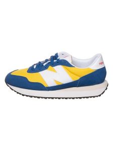 New Balance Sneakersy "237" w kolorze niebiesko-żółtym rozmiar: 43. Niebieskie trampki New Balance, bez wzorów, bez zapięcia. Za 179,64 zł.