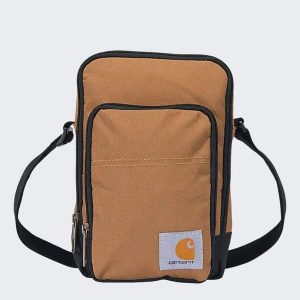 Torba saszetka na ramię Carhartt Crossbody Zip. Brązowe torby podróżne i sportowe CARHARTT, bez wzorów, na ramię. Za 193,00 zł.