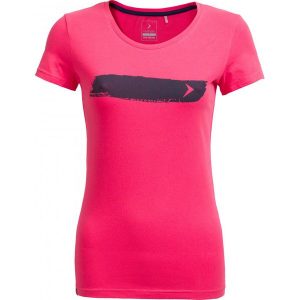 T-shirt damski TSD606 - różowy - Outhorn. T-shirty marki Outhorn. W wyprzedaży za 24,99 zł.