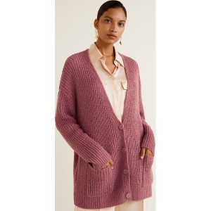 Mango - Sweter Lisbeth. Długie swetry marki Mango. W wyprzedaży za 99,90 zł.