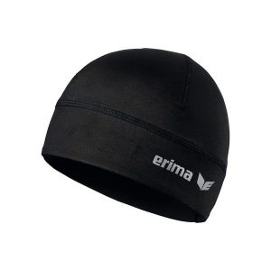 Czapka wydajnościowa Erima. Czarne czapki Erima, bez wzorów, sportowe. Za 126,50 zł.