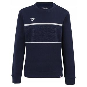 Bluza damska lifestyle Tecnifibre Team Sweater. Białe bluzy TECNIFIBRE, bez wzorów, bez kaptura. W wyprzedaży za 199,00 zł.