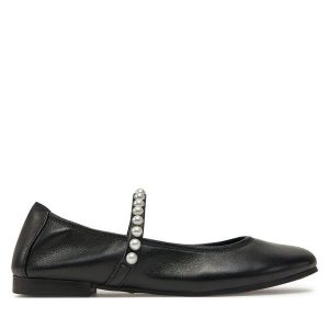 Baleriny Tamaris. Czarne balerinki Tamaris, bez wzorów, bez obcasa, bez zapięcia. Za 189,99 zł.