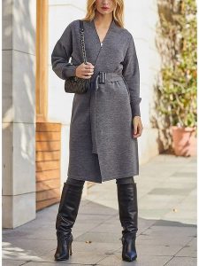 LA Angels Kardigan w kolorze szarym rozmiar: M. Szare kardigany LA Angels, m, bez wzorów, z tkaniny, bez ramiączek. Za 175,26 zł.