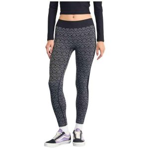 Legginsy Roxy z charakterystycznym modelem. Czarne legginsy Roxy, bez wzorów, z materiału. Za 302,90 zł.