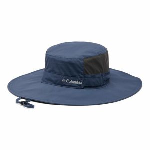 Kapelusz przeciwsłoneczny Columbia Coolhead III Zero Booney. Niebieskie kapelusze Columbia, bez wzorów, sportowe. Za 151,99 zł.