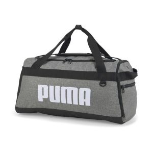 Torba sportowa Challenger S PUMA Medium Gray Heather. Szare torby podróżne i sportowe Puma, bez wzorów, z materiału, na ramię. Za 119,00 zł.