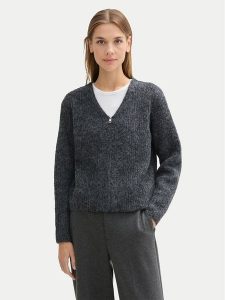 Tom Tailor Denim Kardigan 1043968 Szary Relaxed Fit. Szare kardigany TOM TAILOR DENIM, z denimu. Za 179,99 zł.