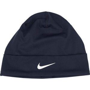 Czapka zimowa Nike DF Peak. Niebieskie czapki Nike, bez wzorów, sportowe. Za 81,94 zł.