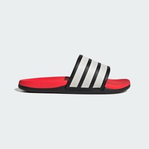 Klapki Adilette Comfort 2.0. Białe klapki ADIDAS, bez wzorów, bez obcasa. Za 199,00 zł.