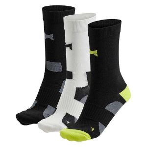 Skarpety kolarskie Xtreme Crew, 3 par, Multi Czarne. Czarne skarpetki XTREME SOCKSWEAR, bez wzorów. Za 133,99 zł.