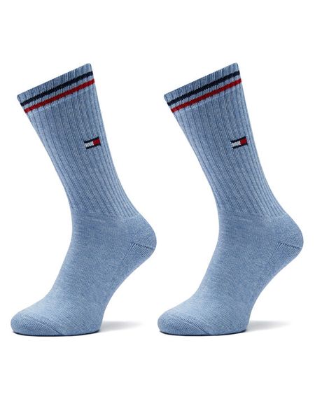 Tommy Hilfiger Skarpety długie 701228176 Niebieski. Niebieskie komplety bielizny TOMMY HILFIGER, bez wzorów, z bawełny. Za 59,99 zł.