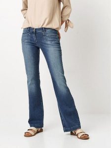 Toni Dżinsy - Bootcut fit - w kolorze niebieskim rozmiar: W40. Niebieskie jeansy Toni, bez wzorów. Za 187,99 zł.