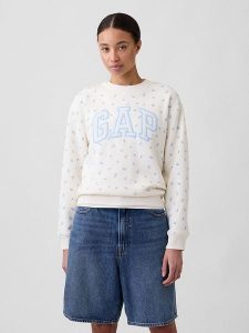 GAP Bluza w kolorze kremowym rozmiar: M. Brązowe bluzy GAP, m, bez wzorów, bez kaptura. Za 97,51 zł.