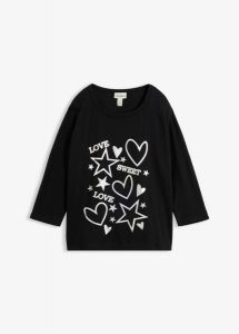 T-shirt oversize z mieszanki bawełny. Szare t-shirty bonprix, bez wzorów, z bawełny, bez kołnierzyka, bez ramiączek. Za 84,99 zł.