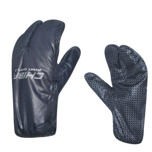 Rękawiczki ochronne na deszcz unisex Chiba Rain Shield Superlight. Czarne rękawiczki CHIBA, bez wzorów. W wyprzedaży za 76,00 zł.